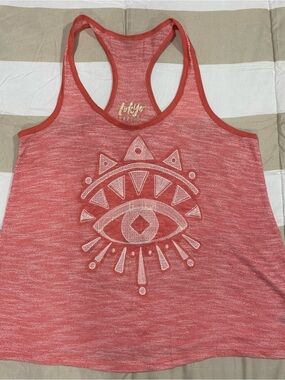 Aeropostale Coral Tank with Graphic